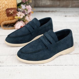 New Flat Casual Retro British Style Oversized Shoes