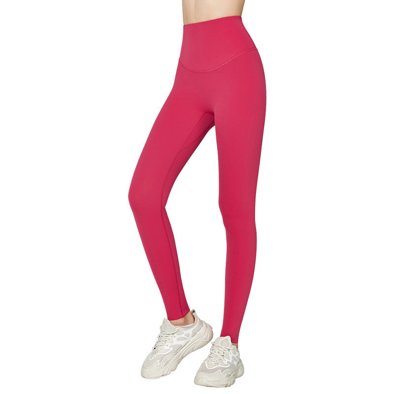 Outdoor Running Outerwear High Waist Hip Lift Sports Tights For Women