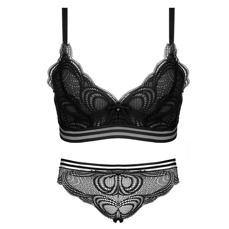 Lace Unwired Push Up Bra Top For Women