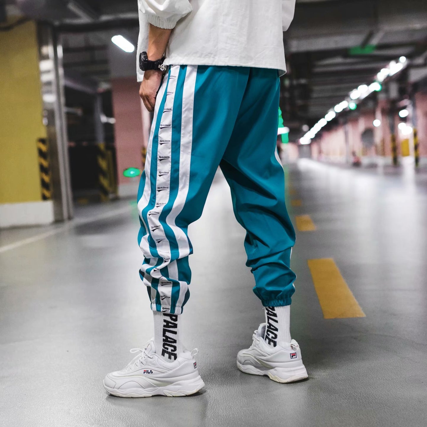 Harem Jogger Beam Foot Weatpants Hip Hop Loose Pant for Man